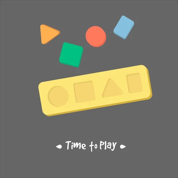 Şekil sıralayıcısı oyuncak bebekler için