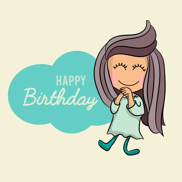 Şirin mutlu yıllar çizgi film tebrik kartı, kartpostal, poster.