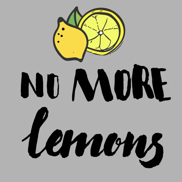 Serbest el çiziminin limon