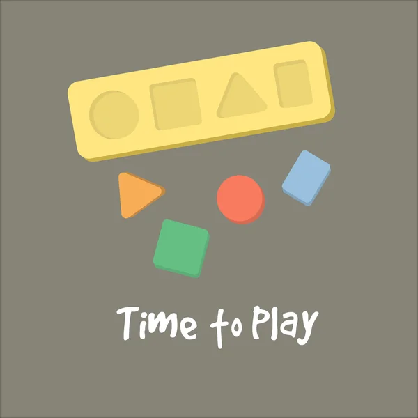 Şekil sıralayıcısı oyuncak bebekler için