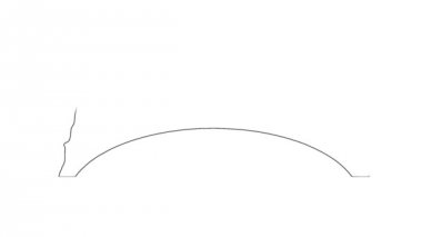 Atina. Şehir Manzaralı. Şehir silueti mürekkep çizim, animasyon