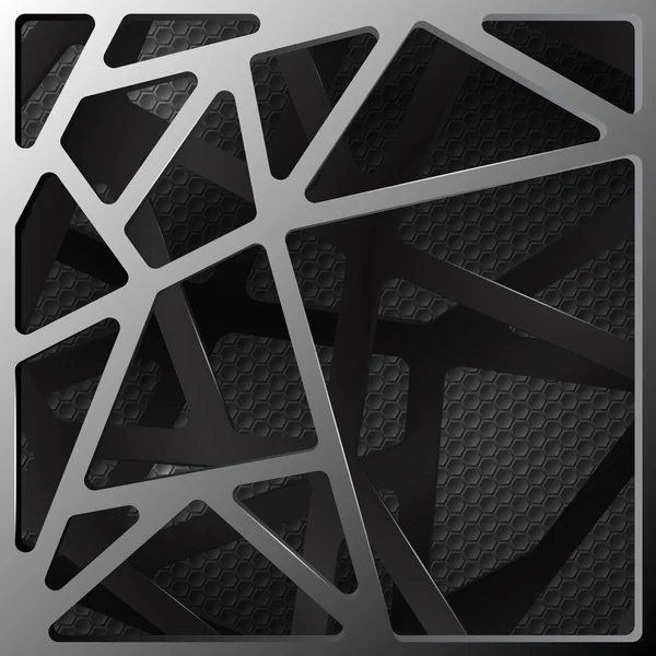 Soyut dijital karbon arka plan. Vektör.