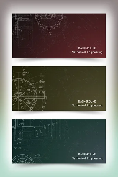Makine Mühendisliği çizimler üzerinde yazı tahtası