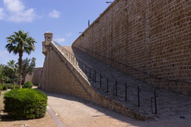 Eski Acre kale duvarında