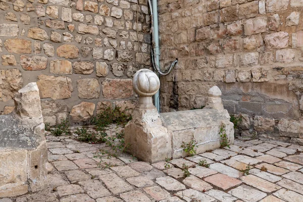 Jerusalem Israel October 2020 Ancient Graves Located Jaffa Gate Old — Stock Photo, Image