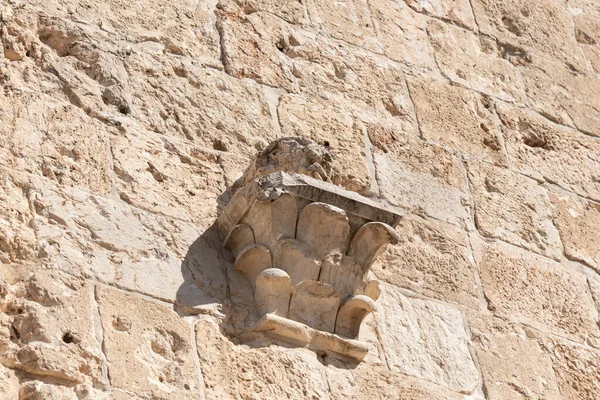 Das Fragment Des Zion Tores Eines Der Tore Zur Altstadt — Stockfoto