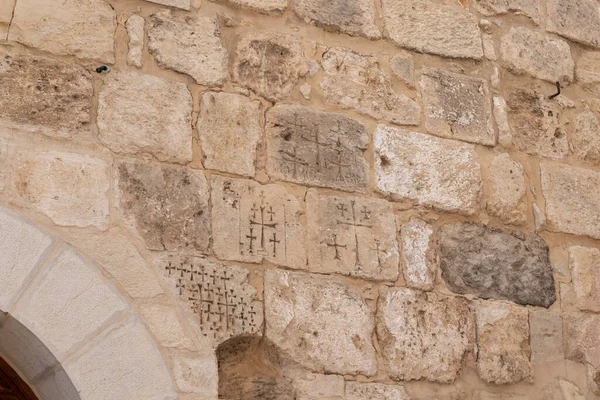 Ківа Вірменський Цвинтар Вірменському Кварталі Старого Міста Єрусалима Ізраїль — стокове фото