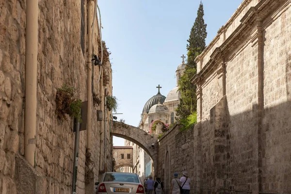 Gerusalemme Israele Ottobre 2020 Chiesa Della Condanna Sulla Dolorosa Nella — Foto Stock