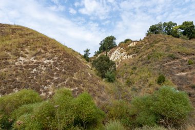 İsrail 'in kuzeyindeki Celile' de bulunan hızlı, sığ ve soğuk Ayun nehrinin devamında yer alan HaTanur şelalesinin yakınındaki tepeler yeşillikle kaplıydı.