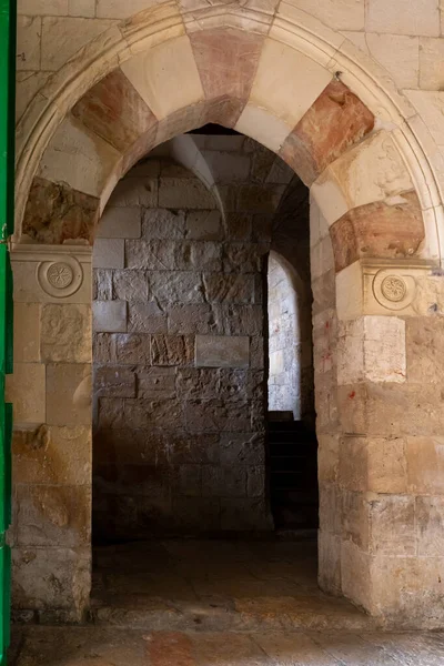 The entrance to the Girls School - Medresse on the Temple Mount, in the old city of Jerusalem, in Israel