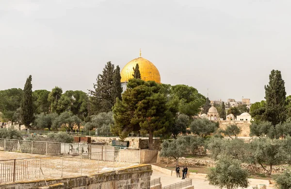 이스라엘 예루살렘 2021 이스라엘 예루살렘 시가지 예루살렘 사원의 자비의 근처에 — 스톡 사진