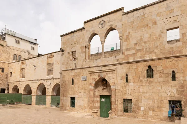 Jerusalén Israel Marzo 2021 Fasada Escuela Niños Monte Del Templo —  Fotos de Stock