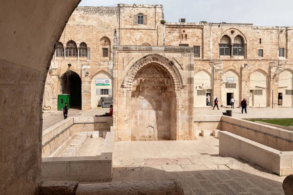 Jerusalén Israel Marzo 2021 Sebil Sultam Suleiman Monte Del Templo — Foto de Stock