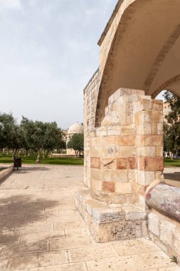 İsrail 'in Kudüs şehrindeki Tapınak Dağı' ndaki Sebil es-Sultam Süleyman.