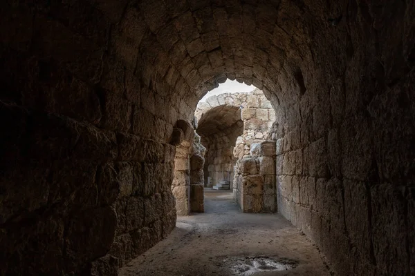 Kiryat Gat Israel März 2021 Überreste Eines Tunnels Unter Dem — Stockfoto