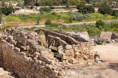 İsrail 'in Kiryat Gat yakınlarındaki Beyt Guvrin' deki Maresha şehrinin harabelerinde yağ veya şarap kalıntıları bulundu.