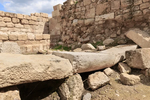 Restos Cidade Maresha Beit Guvrin Perto Kiryat Gat Israel — Fotografia de Stock