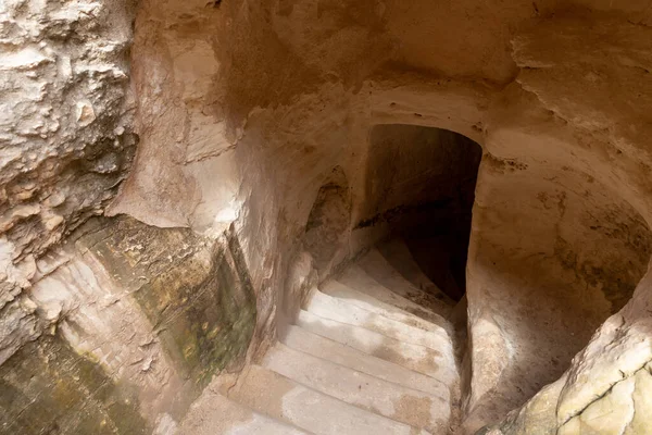 Entrada Para Caverna Econômica Columbário Pombal Perto Das Escavações Antiga — Fotografia de Stock