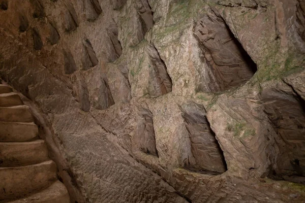 Nichos Para Palomas Pared Cueva Económica Columbario Palomar Cerca Las — Foto de Stock