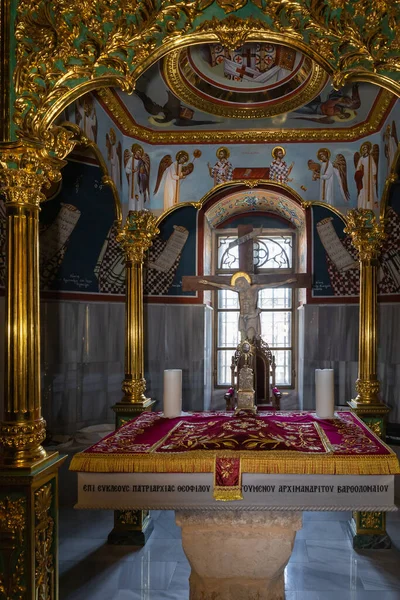 Jerusalém Israel Julho 2021 Interior Mosteiro João Batista Bairros Cristãos — Fotografia de Stock