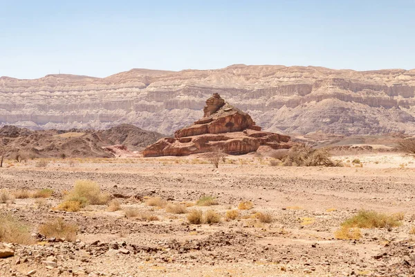 Spiral Red Mountain Parque Nacional Timna Perto Cidade Eilat Sul — Fotografia de Stock