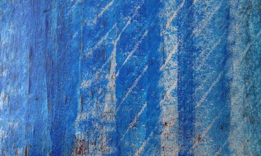 Mavi ahşap tahta arka plan                               