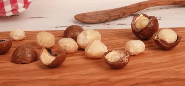 İşte Macadamia fındıkları.                               
