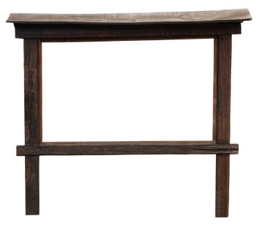     Bilgi kırsal ahşap levha vintage levha stand çerçeve boş billboard                           