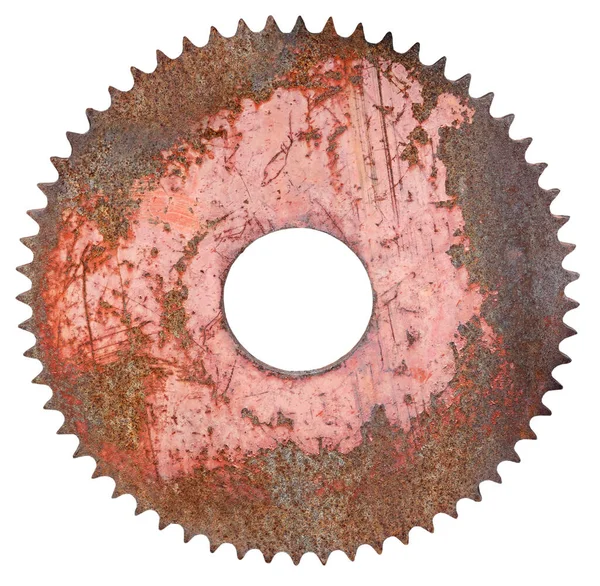 Roda Engrenagem Peça Maquinaria Reposição Enferrujado Vintage — Fotografia de Stock