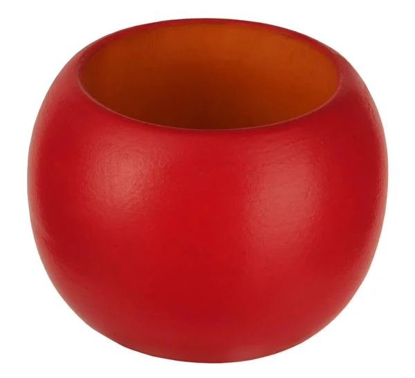 Este Vaso Simples Vermelho — Fotografia de Stock