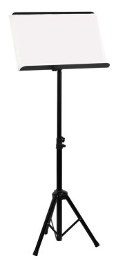 Notları ile müzik tripod