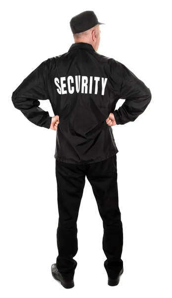Guardia de seguridad permanente — Foto de Stock
