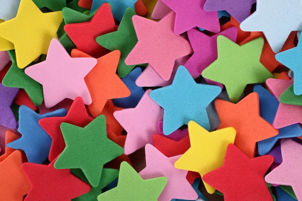 Colorful stars for decoration Stock Picture