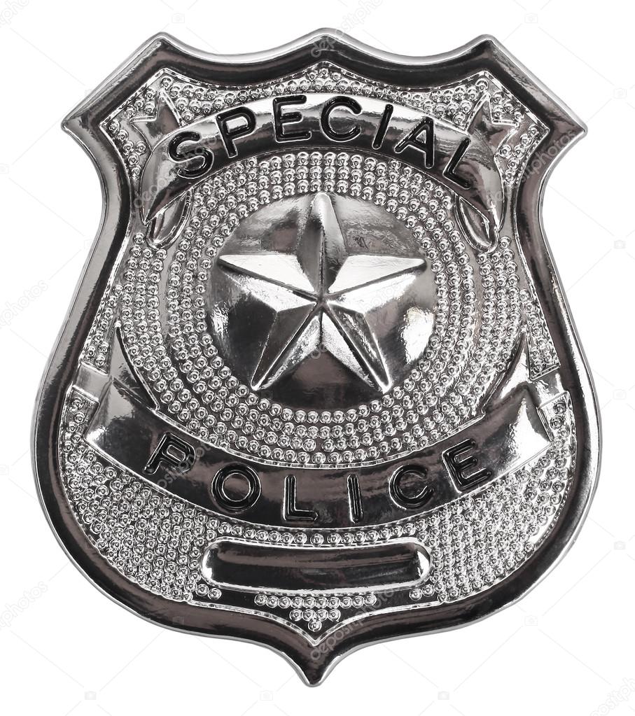 Special police badge