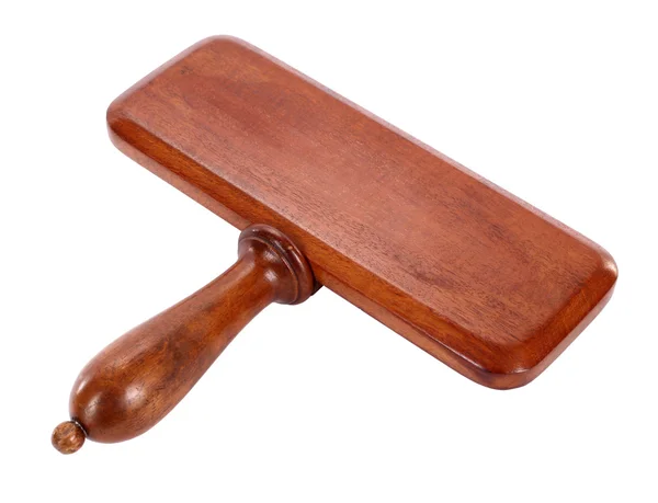 Placa de madeira placa de lance remo — Fotografia de Stock