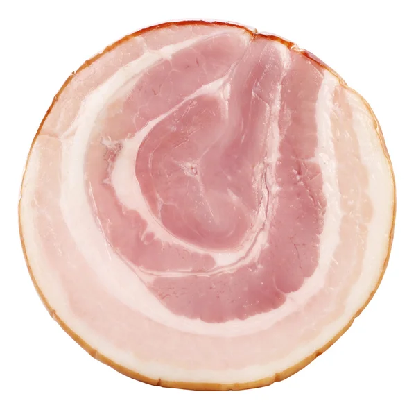 Välsmakande Rökt Rullade Bacon — Stockfoto