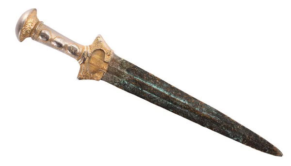 Ancient short sword dagger old knife — Stock Photo, Image