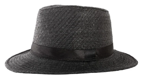 Man's black hat — Stock Photo, Image