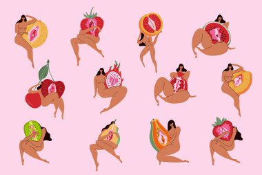 Çıplak Kadınlar ve Meyve Motifleriyle Cesur Feminist Sanatlar