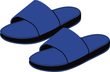 Unisex Yaz Slaytları Mavi