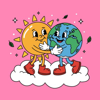 Güneş ve Dünya Dostluğu Çizgi Filmi