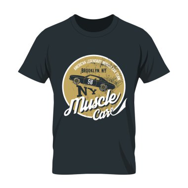 Amerikan arabası eski grunge etkisi