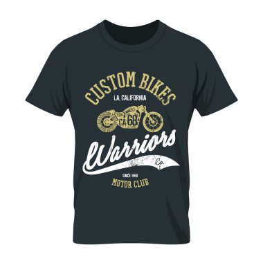 Amerikan motosiklet eski grunge etkisi