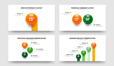 Ürün Gözden Geçirme Bir İki Üç Dört Seçenek Kaydırma Şablonu Çizim Kümesi. Yatırımcı Önerisi 1234 Adım Bilgisel Sunum Tasarımı Koleksiyonu.