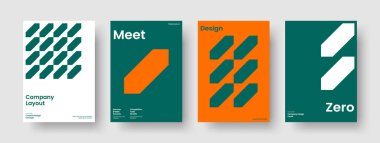 Geometrik Rapor Şablonu. Soyut Banner Düzeni. İzole edilmiş İş Sunumu Tasarımı. Broşür. Kitap kapağı. El ilanı. Geçmişi. Poster. Katalog. Marka Kimliği. Reklamcılık. Broşür. Dergi