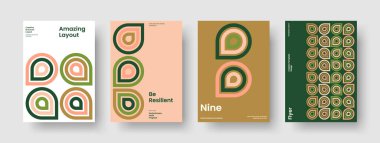 Geometrik Kitap Kapağı Düzeni. Yaratıcı İş Sunumu Tasarımı. Soyut Rapor Şablonu. Pankart. Poster. Broşür. Geçmişi. El ilanı. Marka Kimliği. Broşür. Reklamcılık. Katalog. Haber bülteni