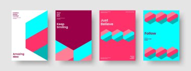 İzole edilmiş arka plan düzeni. Soyut Broşür Şablonu. Geometrik Kitap Kapağı Tasarımı. El ilanı. Rapor verin. İş sunumu. Pankart. Poster. Katalog. Haber bülteni. Broşür. El ilanı. Reklamcılık