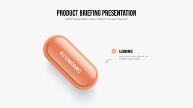 Servis Stratejisi Bir Seçenek Bilgi Kaydırma Tasarımı. Görsel Kampanya Çerçeve Düzenleme Vektör İllüstrasyonu. Yaratıcı Öngörü 1 Adım Diyagram Slayt Şablonu.