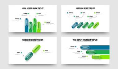 Modern Planlama 4523 Element Diyagram Çerçeve Tasarım Seti. Yatırımcı Portföyü Dört Beş İki Üç Seçenek Slayt Gösterisi Şablon Vektör Resimleri Koleksiyonu.