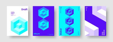 Modern Report Design. Isolated Book Cover Template. Geometric Background Layout. Brochure. Flyer. Business Presentation. Poster. Banner. Advertising. Newsletter. Catalog. Handbill. Brand Identity